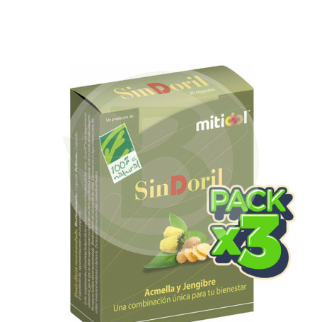 Pack 3x Sindorill® 30 Cápsulas 100% Natural