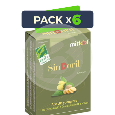 Pack 6x Sindorill® 30 Cápsulas 100% Natural