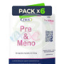 Pack 6x Pre&Meno 60 Cápsulas Vegetales Zeus