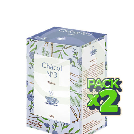 Pack 2x Té Nº3 Chácol 100G Dietmed