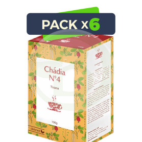Pack 6x Té Nº4 Chádia 100G Dietmed