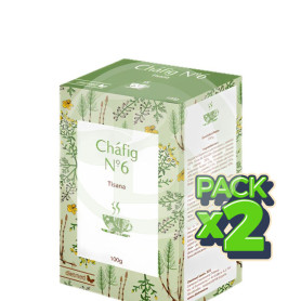 Pack 2x Té Nº6 Cháfig 100G Dietmed