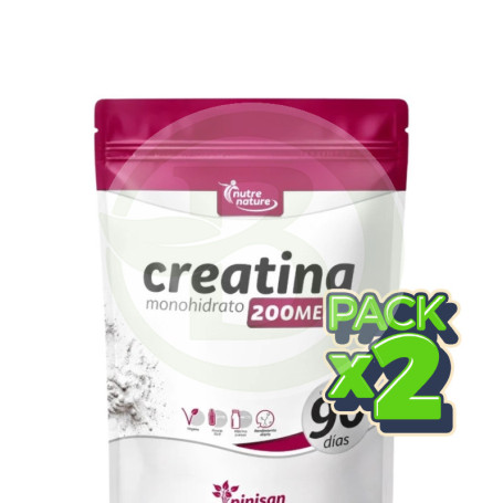 Pack 2x Creatina 200 Mesh 270G Pinisan