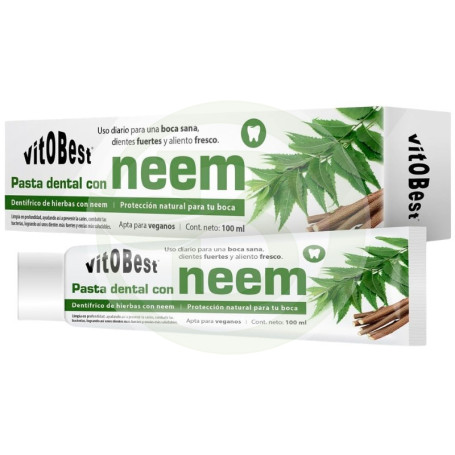 Pasta Dental con Neem 100Ml Vit.o.best
