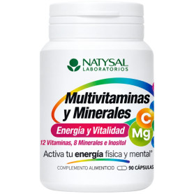 Multivitamine e Minerali 30 Capsule Natysal