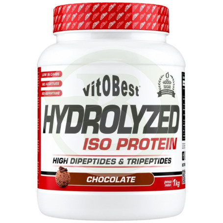 Hydrolyzed Iso Protein Sabor Chocolate 1Kg Vit.o.best