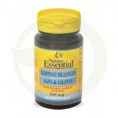 Biancospino, Aglio e Olivo 500Mg. 50 Perle Nature Essential