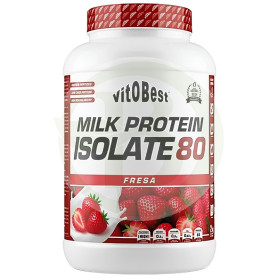 Milk Protein Isolate 80 Sabor Fresa 2Kg Vit.o.best