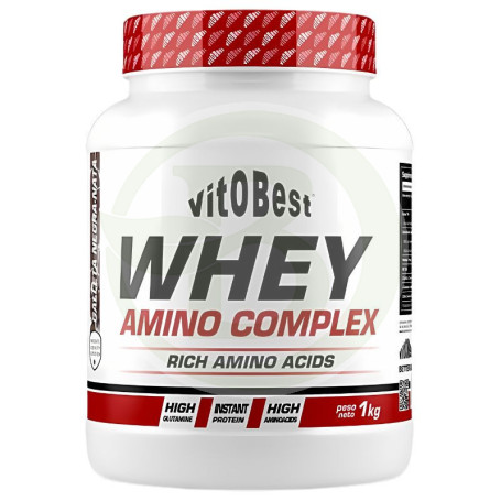 Whey Amino Complex Sabor Galleta Negra con Nata 1Kg Vit.o.best