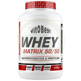 Whey Matrix 50/50 Sabor Fresa 2Kg Vit.o.best