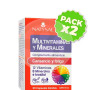 Pack 2x Multivitaminas y Minerales Mujer Probióticos 30 Cápsulas Natysal
