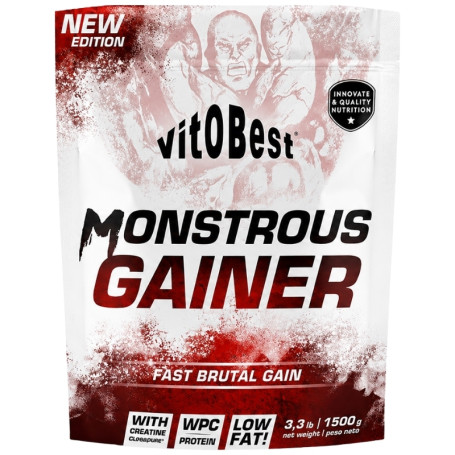 Monster Gainer 2200 Cookie 1,5 kg Vit.O. Il migliore