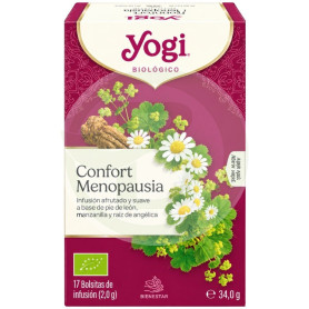 Confort Menopausia 17 Filtros Yogi Tea