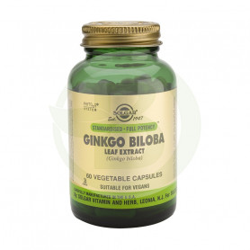 Ginkgo Biloba 60 Cápsulas Solgar